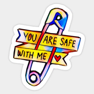 Safe Place Sticker